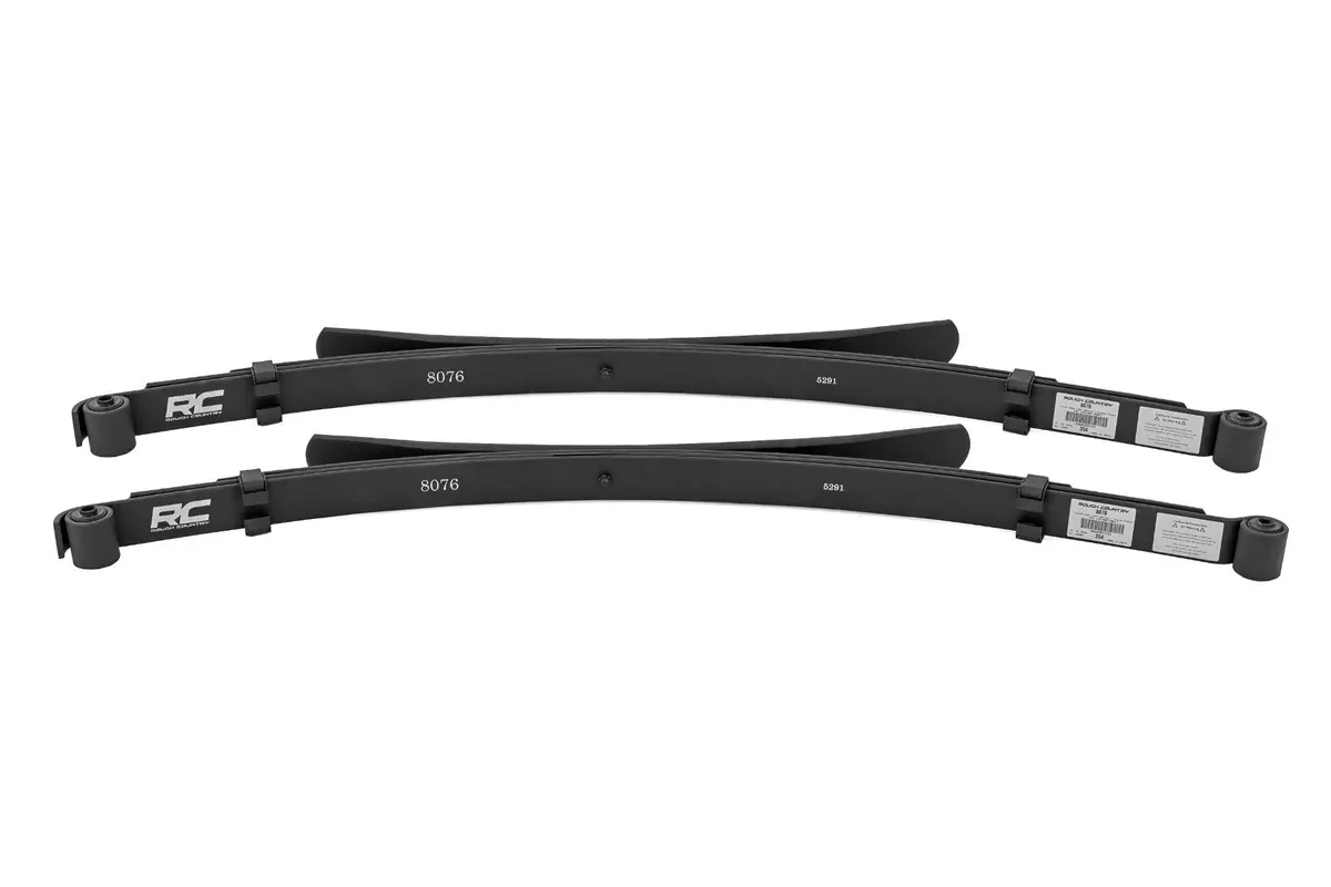 8076Kit  -  Rear Leaf Springs - Stock - Pair - Toyota Tacoma 2Wd/4Wd (2001-2004) 1