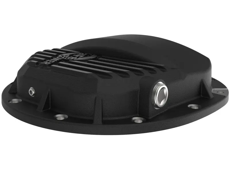 Afe Power Pro Series Aam 9.5/9.76 Rear Diff Cover Black W/Mach Fins 14-19 Gm Silverado/Sierra 1500 2