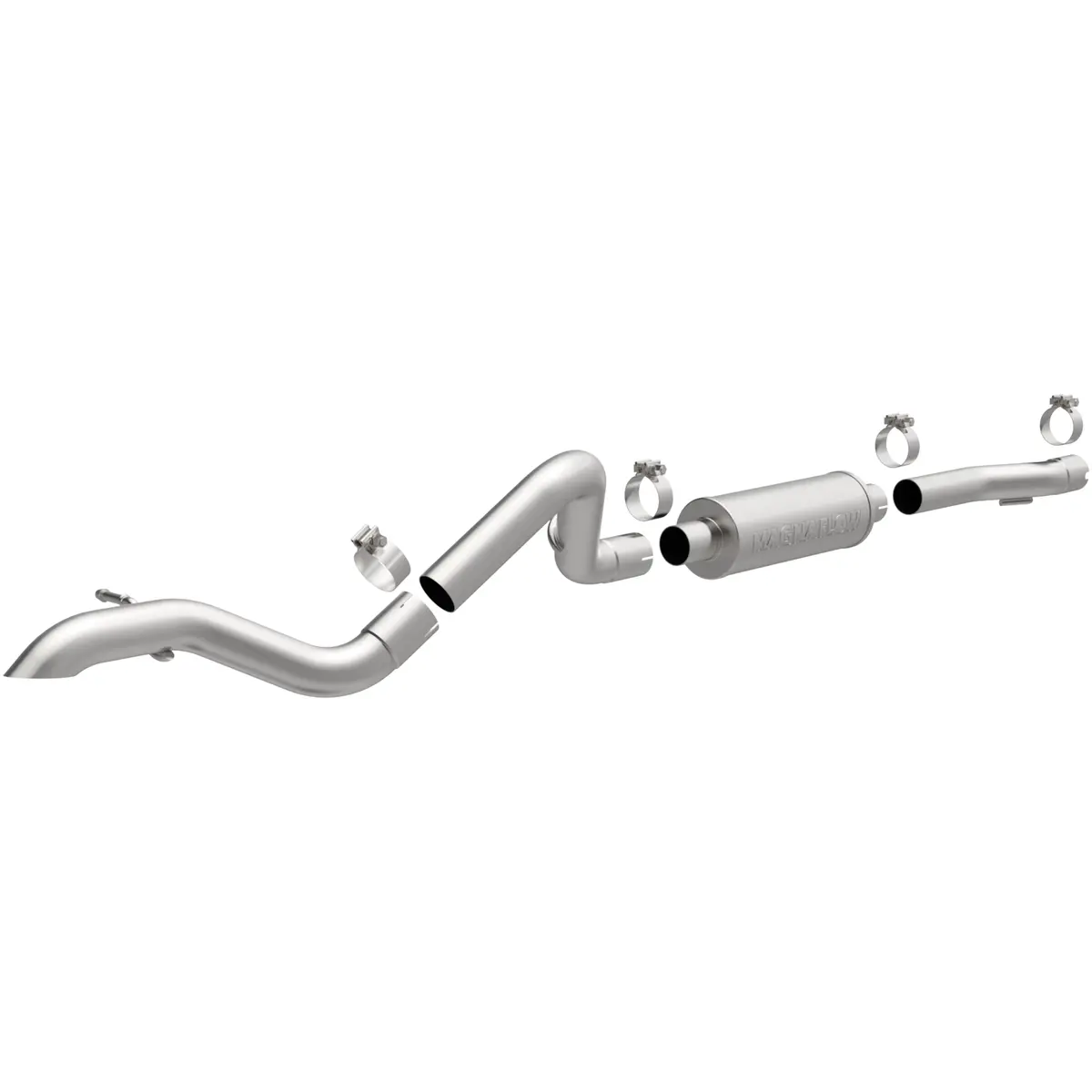 Rock Crawler Series Stainless Cat-Back System 1