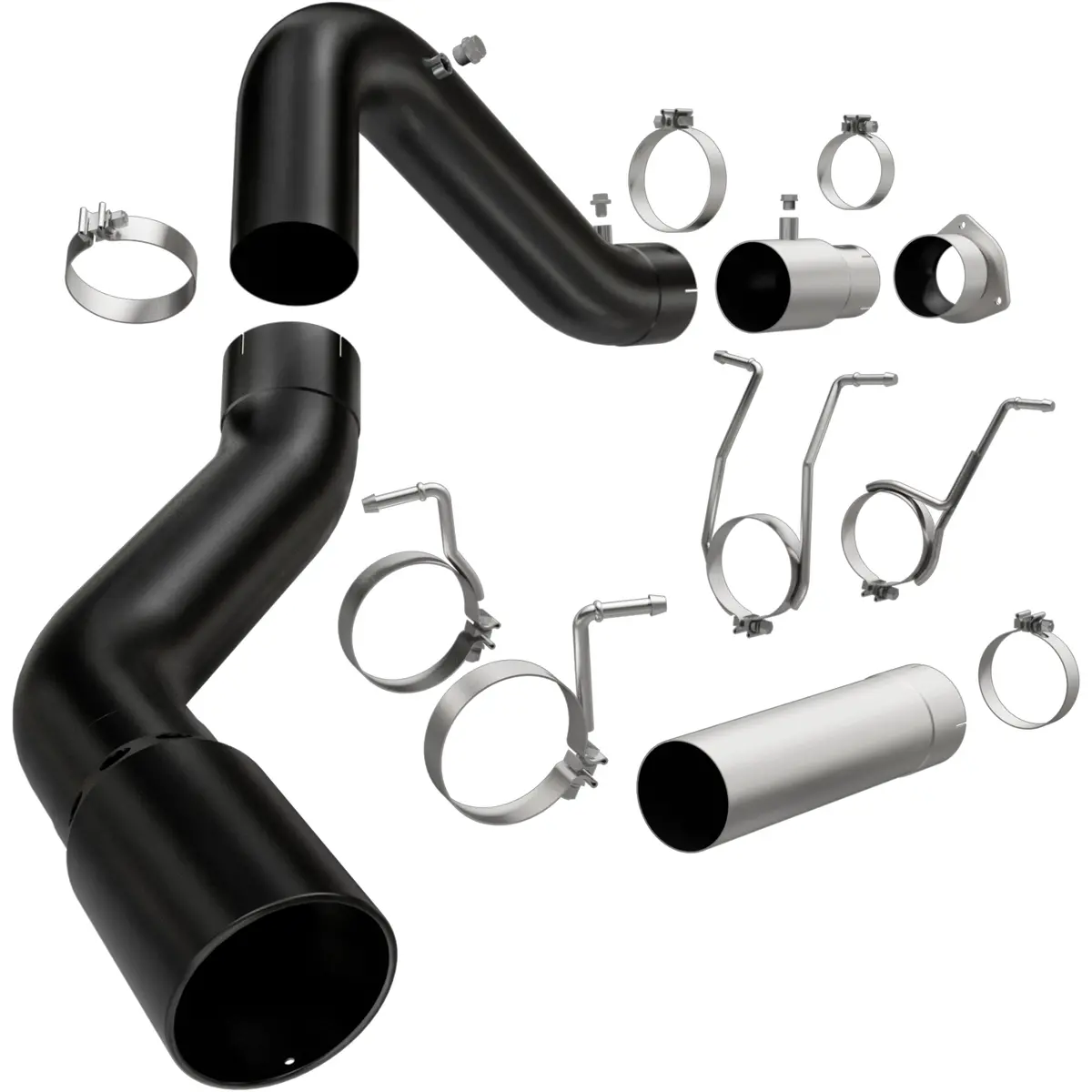 Black Dpf Series Diesel 5In. Filter-Back 1