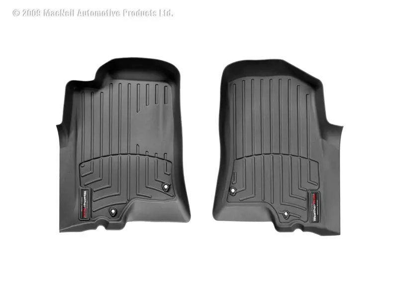 Weathertech 06+ Hummer H3 Front Floorliner - Black 1