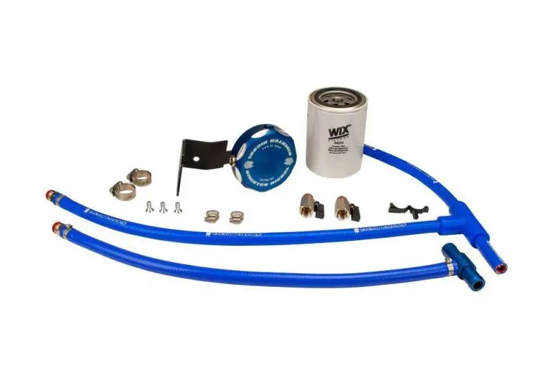 Sinister Diesel 03-07 Ford Powerstroke 6.0L W/ Wix (Round) Coolant Filtration System 1