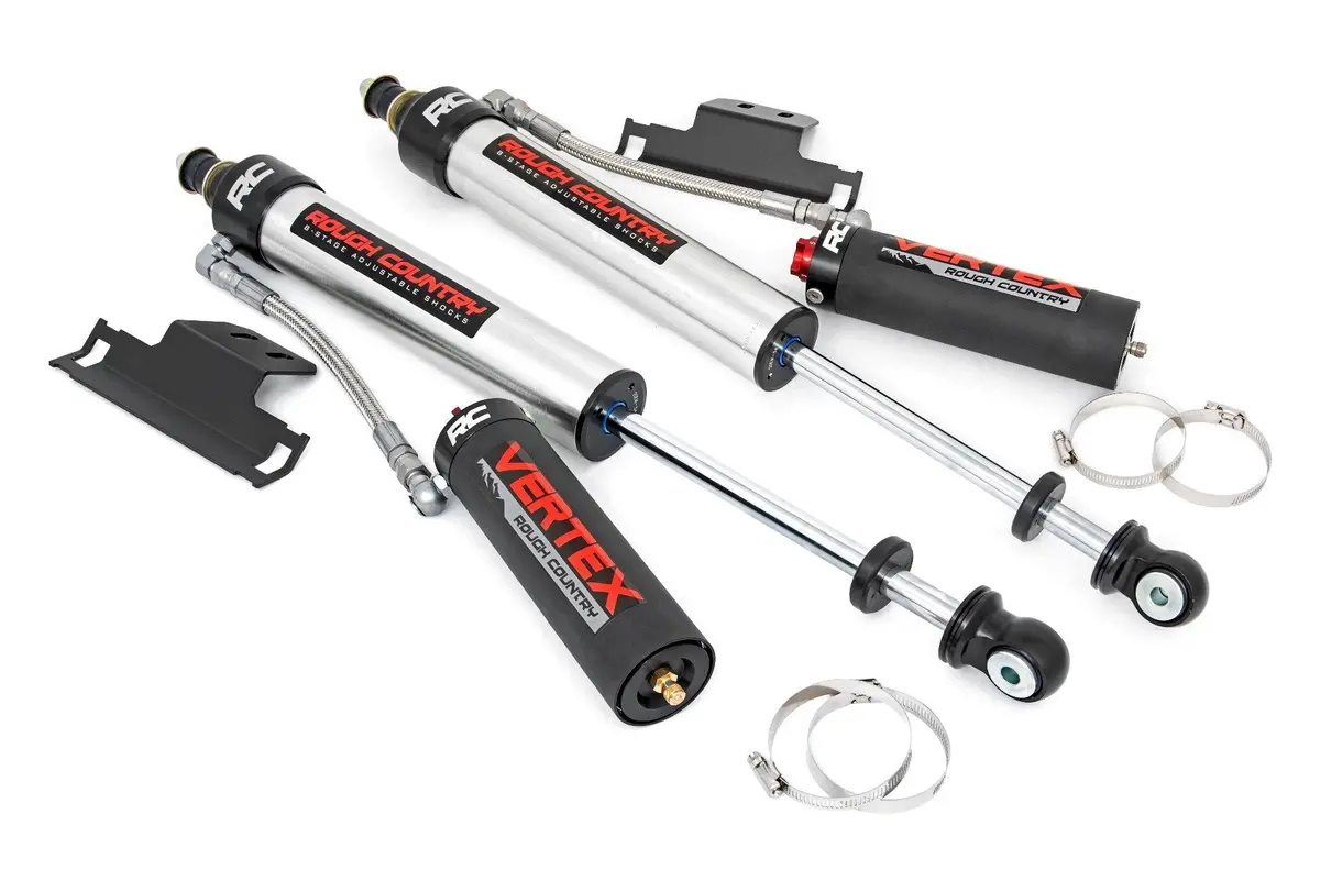 699014 - Vertex 2.5 Adjustable Rear Shocks - 6-7" - Toyota Tacoma 2Wd/4Wd (2005-2023) 1