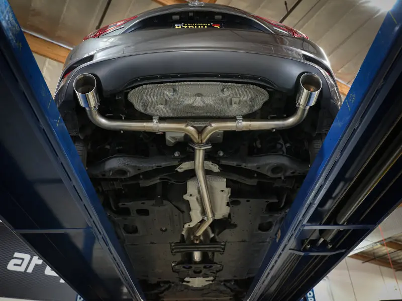 Afe Takeda 2-1/2In 304 Ss Cat-Back Exhaust W/ Polished Tips 14-18 Mazda 3 L4 2.0L/2.5L 2