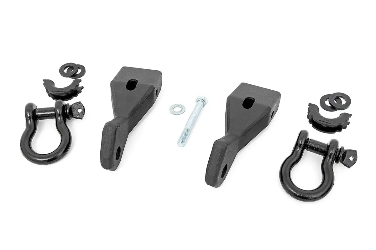 Rs156  -  Tow Hook Brackets - D-Ring Combo - Chevy/Gmc 1500 (07-13) 1