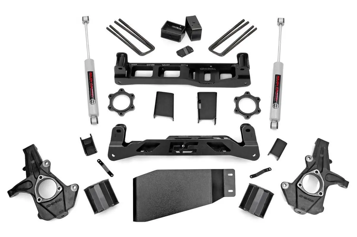 26230  -  5 Inch Lift Kit - Chevy Silverado & Gmc Sierra 1500 4Wd (2007-2013) 1