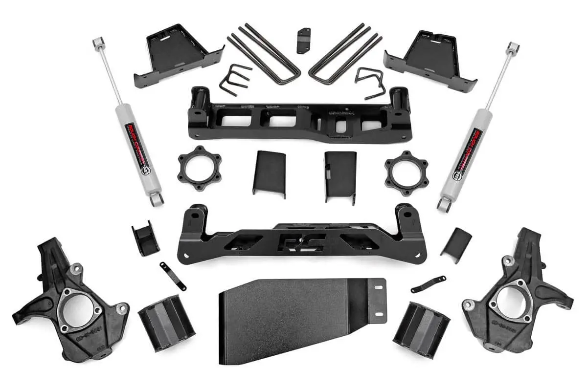 23630  -  6 Inch Lift Kit - Chevy Silverado & Gmc Sierra 1500 4Wd (2007-2013) 1