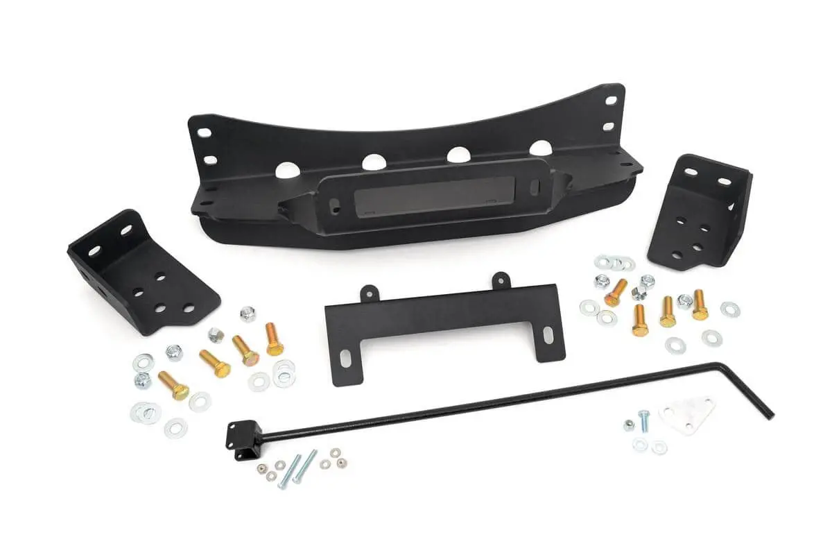 1080  -  Hidden Winch Mounting Plate - Chevy/Gmc 1500 (07-13) 1