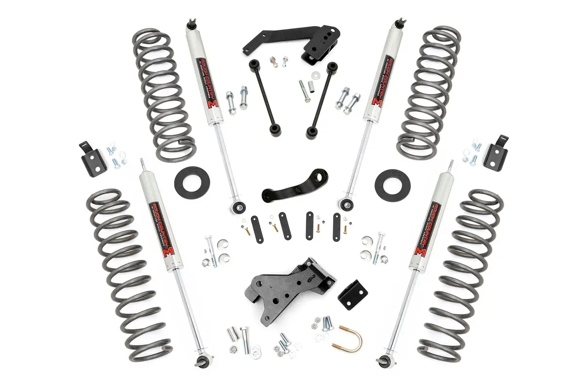 68140  -  4 Inch Lift Kit - M1 - Jeep Wrangler Unlimited 2Wd/4Wd (2007-2018) 1