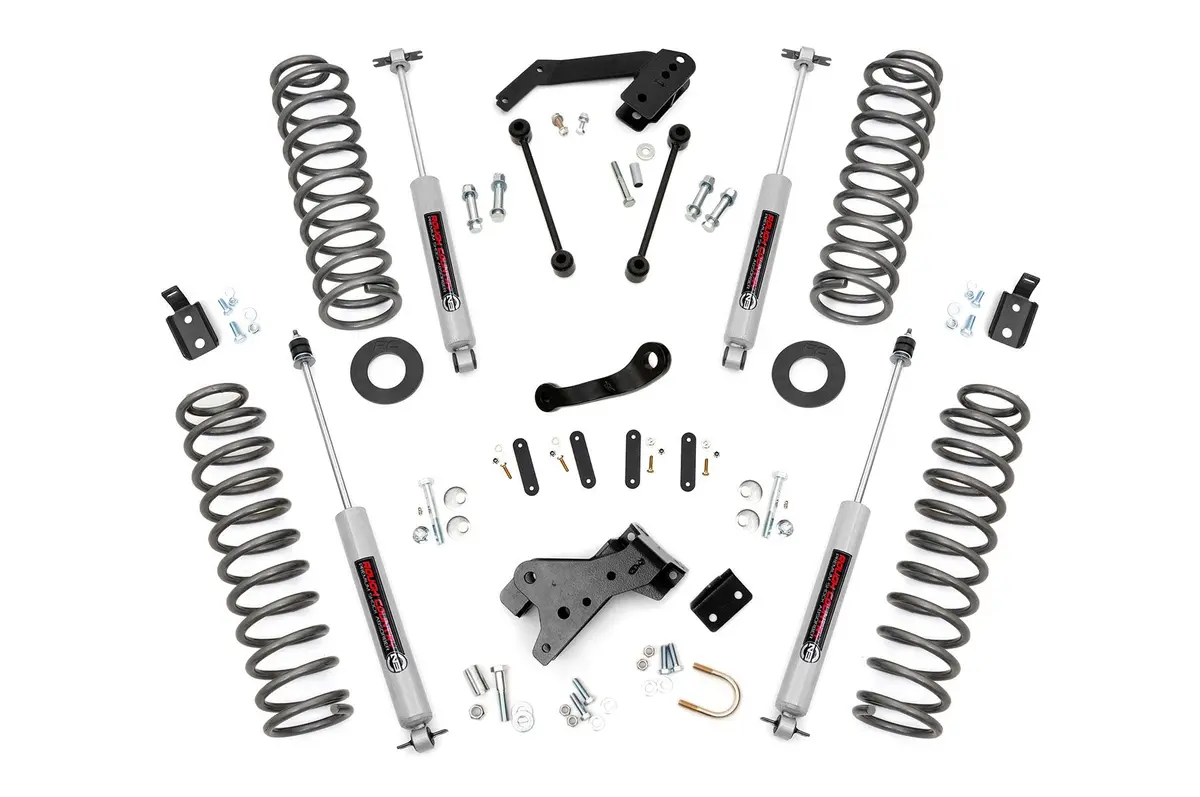68130 - 4 Inch Lift Kit - Jeep Wrangler Unlimited 2Wd/4Wd (2007-2018) 1