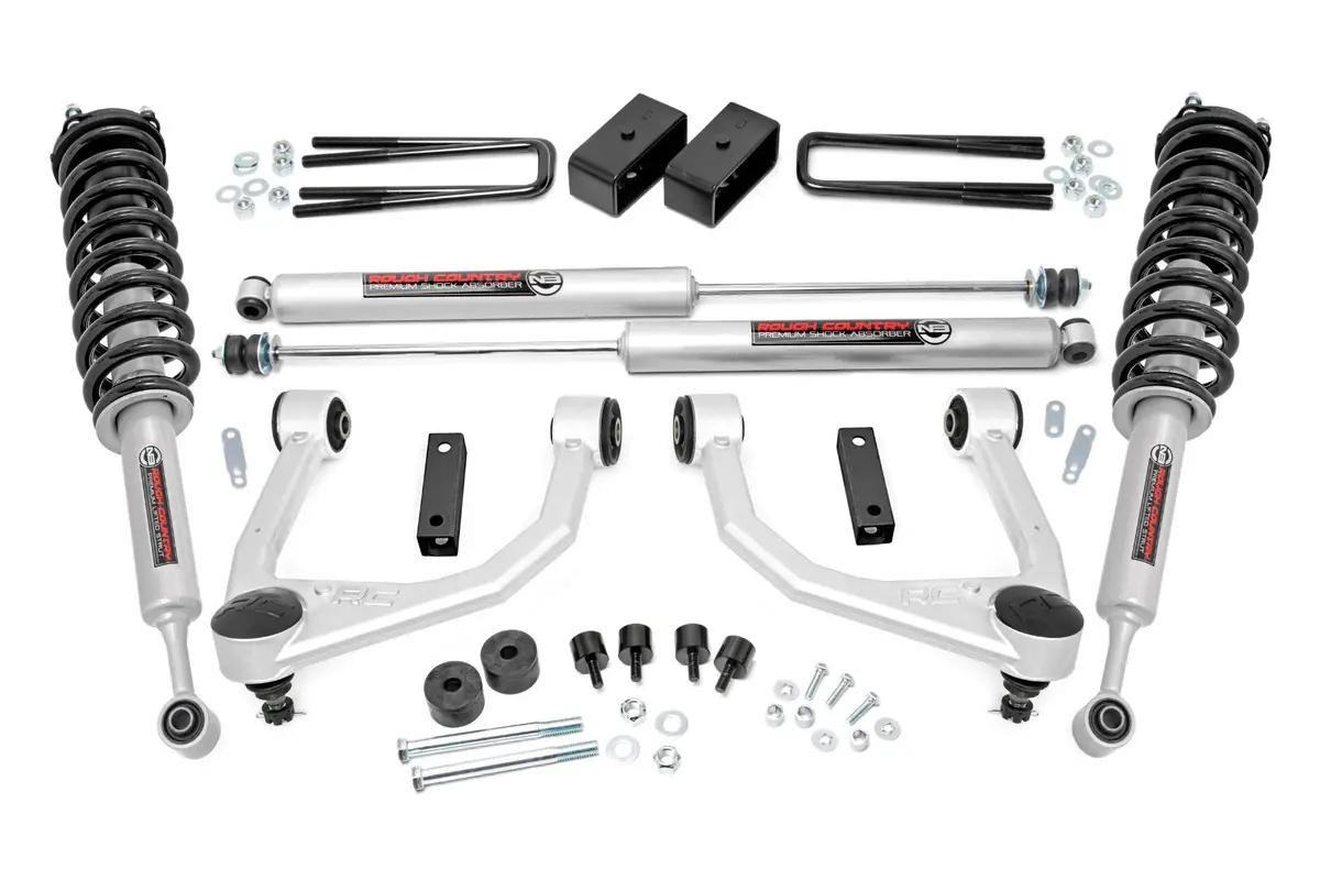 76831  -  3.5 Inch Lift Kit - N3 Struts - Toyota Tundra 2Wd/4Wd (2007-2021) 1