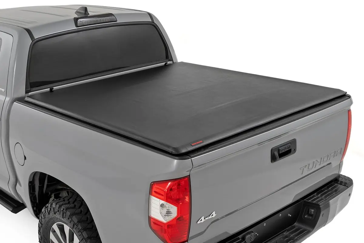 42719650  -  Soft Roll Up Bed Cover - 6'7 Bed - Toyota Tundra 2Wd/4Wd (2007-2021) 1