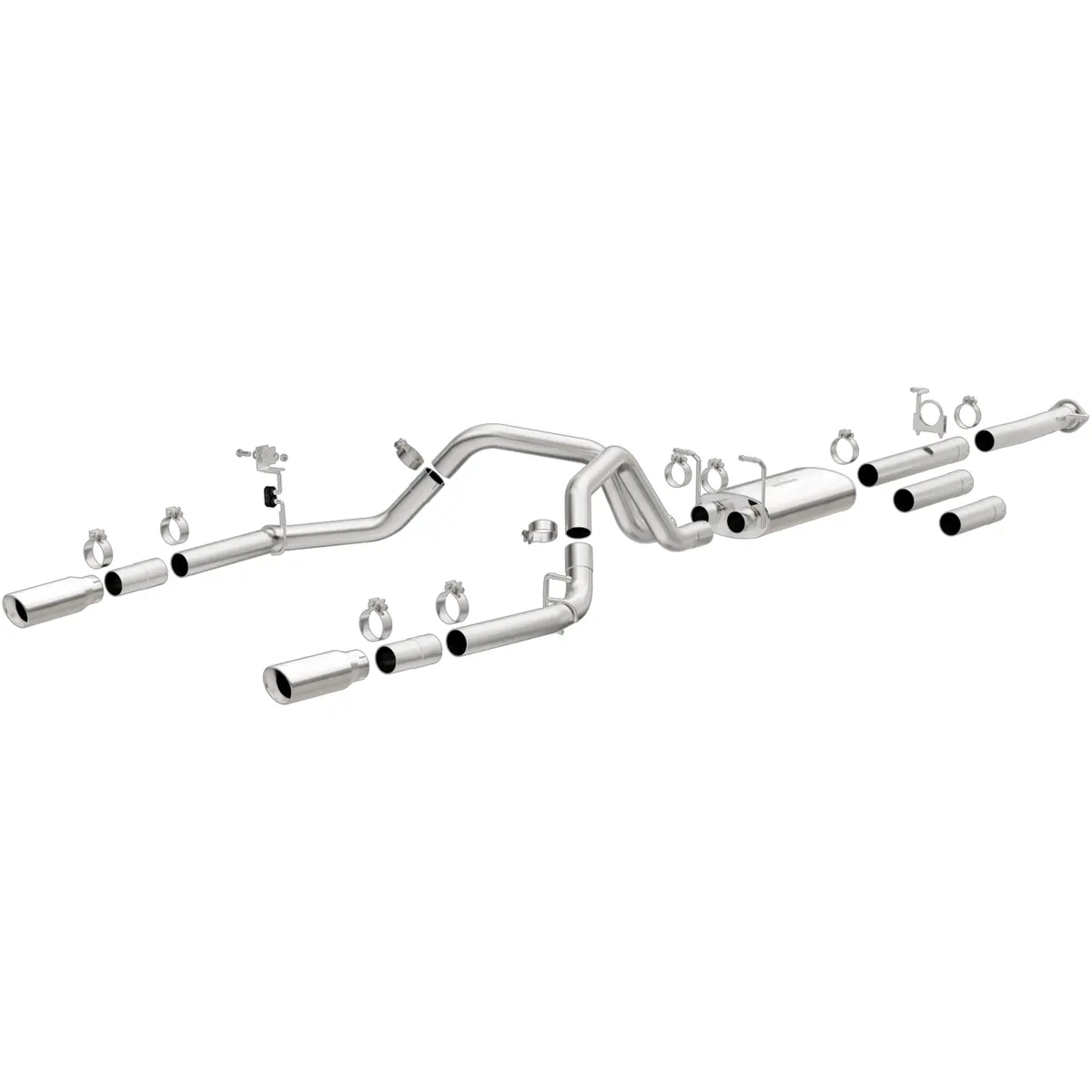 Street Series Stainless Cat-Back System 1