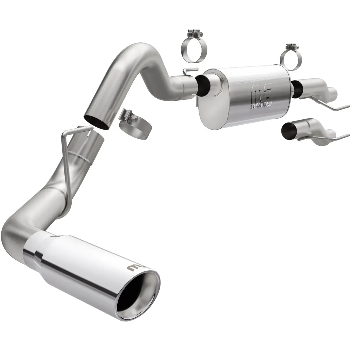 Street Series Stainless Cat-Back System 1