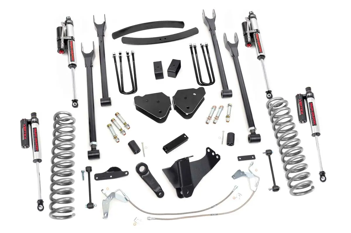 58850  -  6 Inch Lift Kit - Gas - 4 Link - Vertex - Ford F-250/F-350 Super Duty (08-10) 1