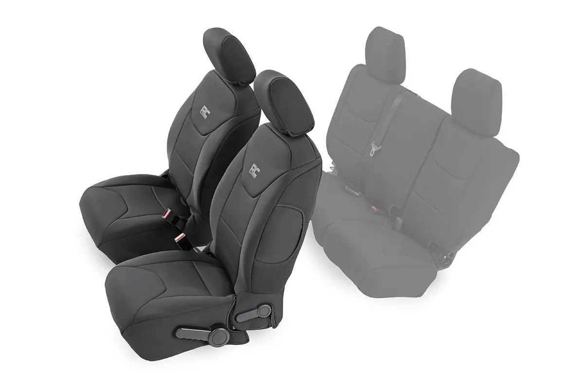 91004F  -  Seat Covers - Front - Jeep Wrangler Unlimited 4Wd (2013-2018) 1
