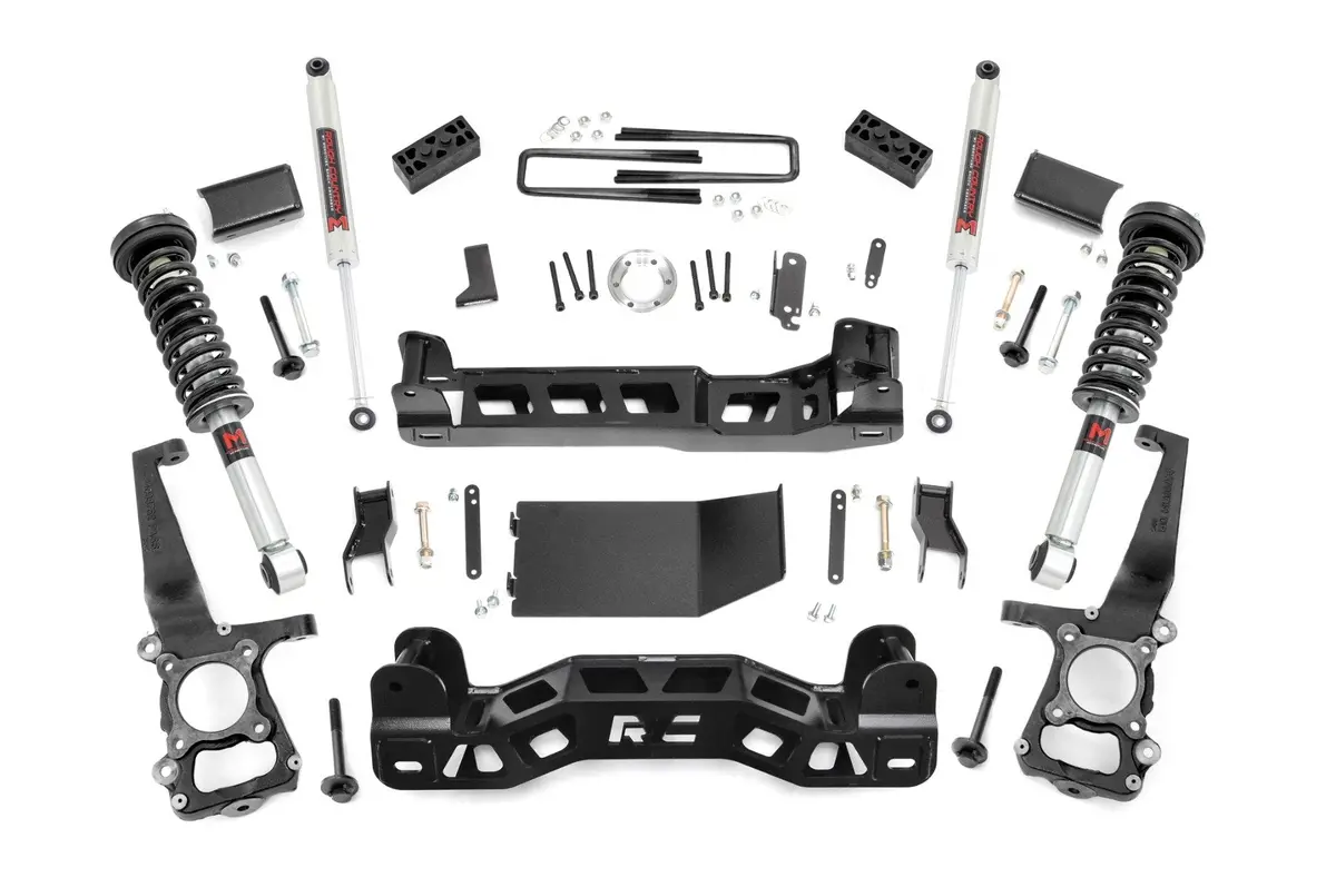 57441  -  4 Inch Lift Kit - M1 Struts - Ford F-150 4Wd (2014) 1