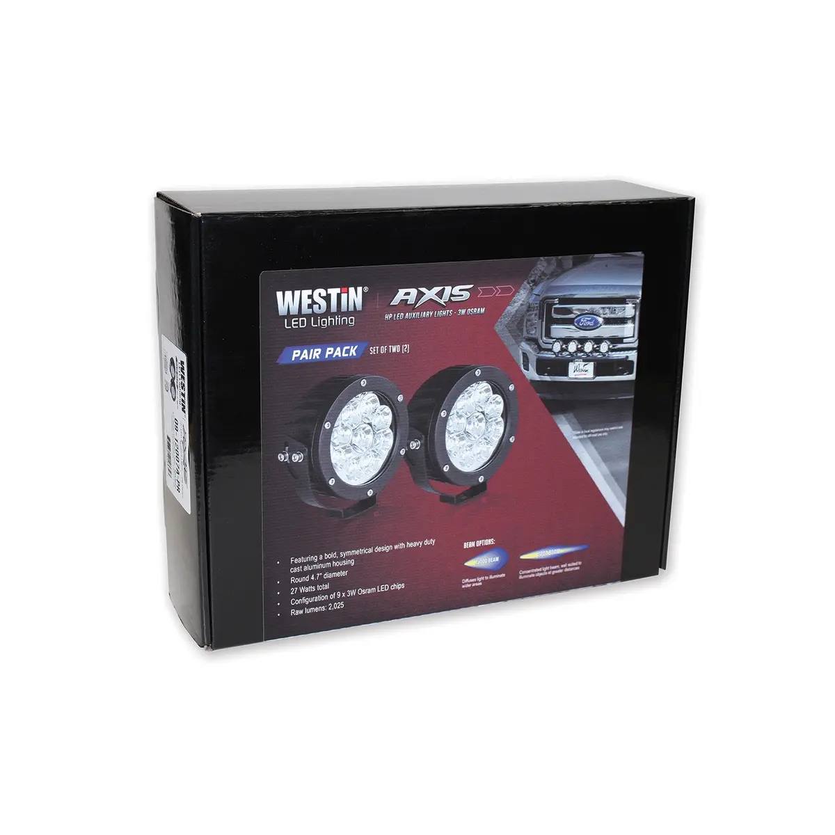 09-12007B-Pr  -  Axis Led Auxiliary Light 1