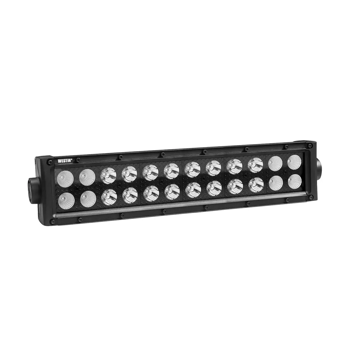 09-12212-24C  -  B-Force Double Row Led Light Bar; 12 Inch Combo W/3W Cree; Black; 1