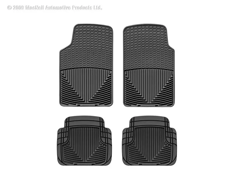 Wt Rubber Mats - Front - Blk 1