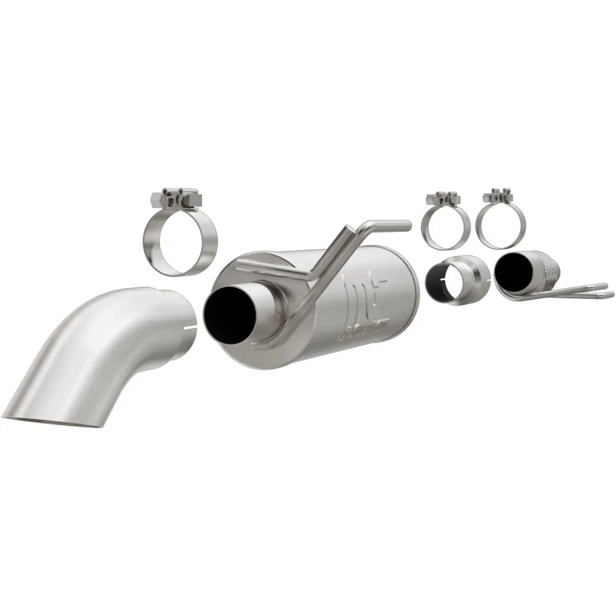 Off Road Pro Series Gas Stainless Cat-Back 1