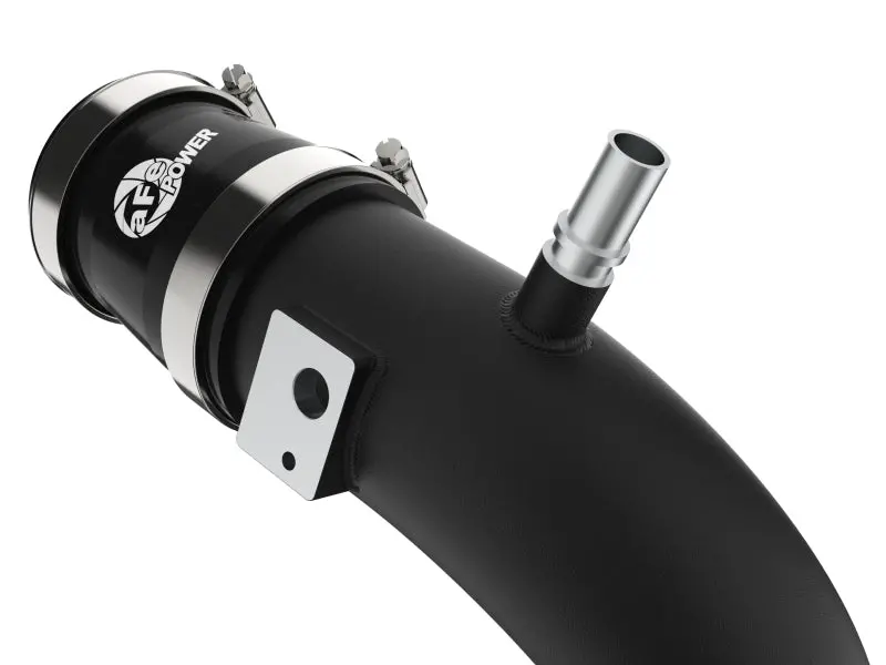 Afe 22-24 Ford Bronco Raptor V6-3.0L Bladerunner Aluminum Hot And Cold Charge Pipe Kit - Black 2
