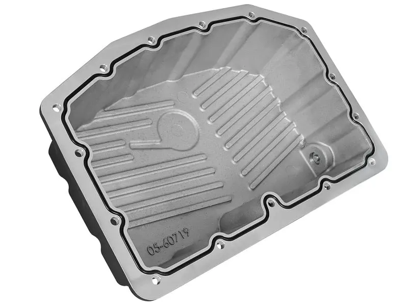 Afe Pro Series Engine Oil Pan Black W/Machined Fins; 11-16 Ford Powerstroke V8-6.7L (Td) 2