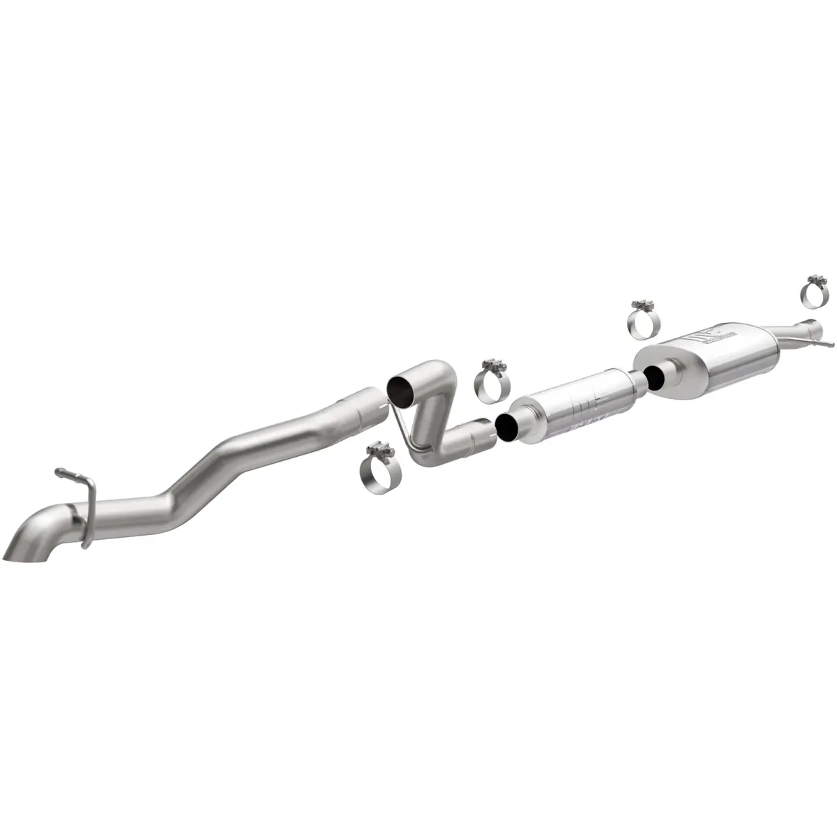 Overland Series Stainless Cat-Back System 1