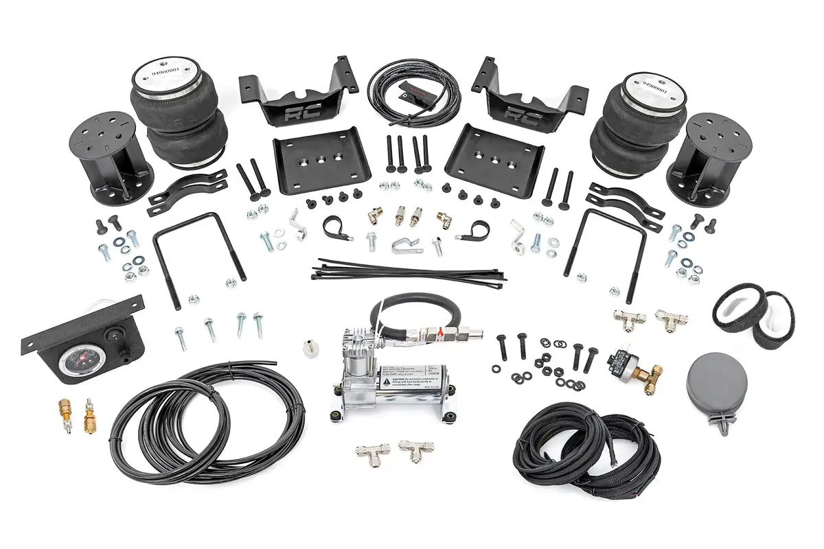 100054C  -  Air Spring Kit W/Compressor - 5 Inch Lift Kit - Chevy/Gmc 1500 (07-18 & Classic) 1