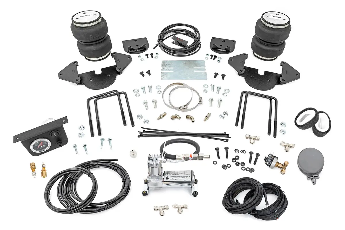 10011C  -  Air Spring Kit W/Compressor - Chevy/Gmc Sierra/Silverado 1500 (19-25) 1