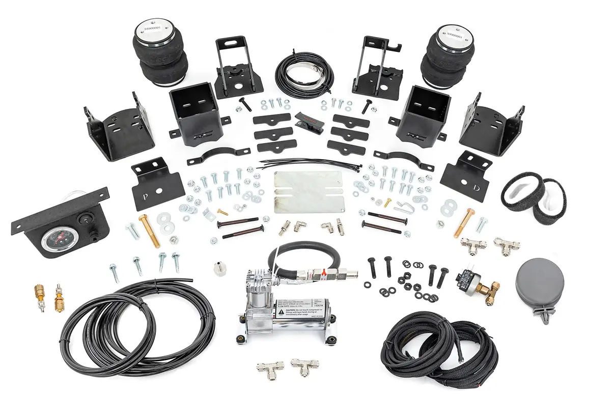 10020C  -  Air Spring Kit W/Compressor - Ford F-250/F-350 Super Duty 4Wd (2005-2016) 1