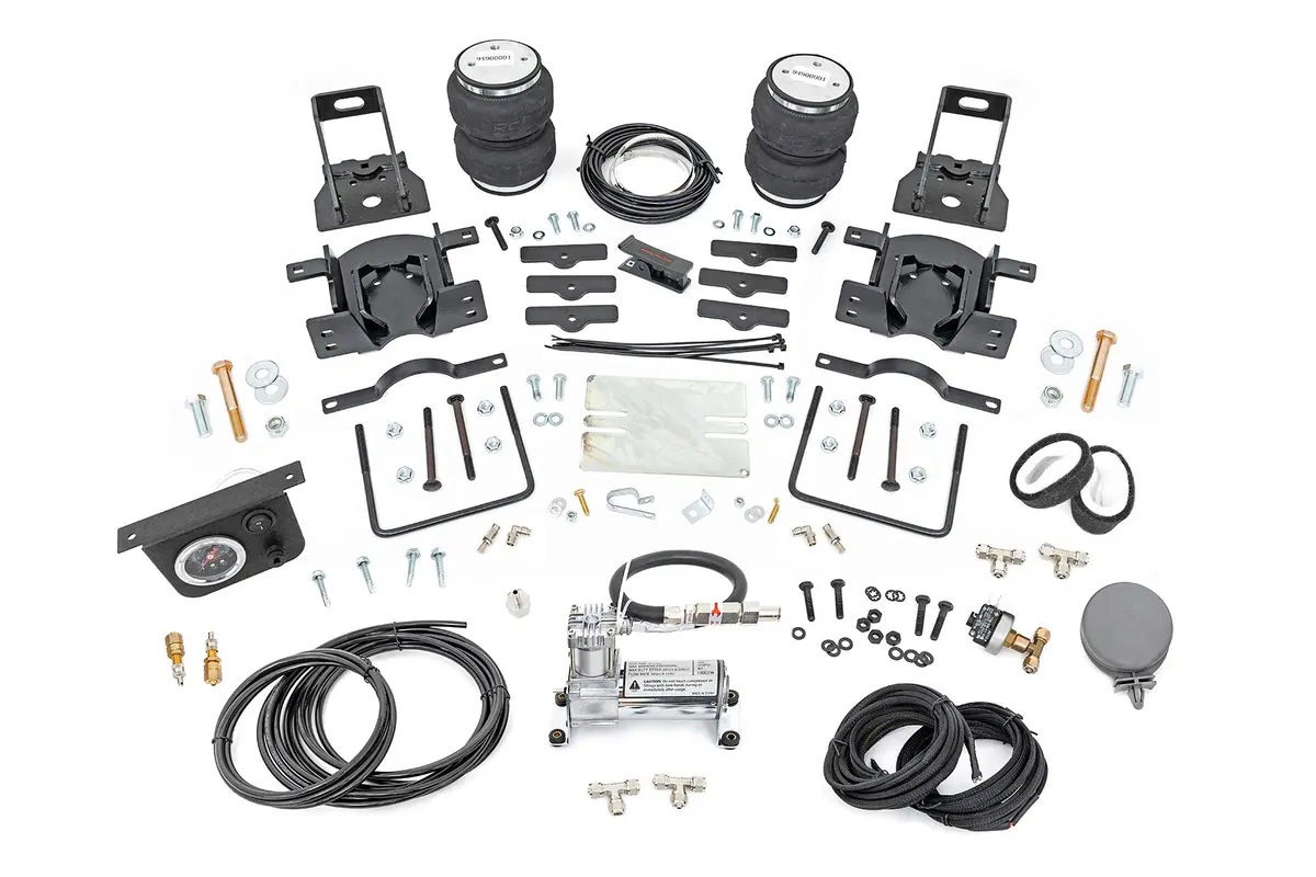10023C  -  Air Spring Kit W/Compressor - Ford F-250/F-350 Super Duty 4Wd (2005-2016) 1