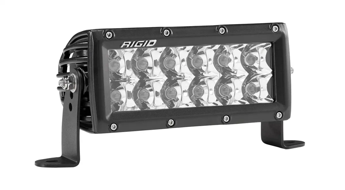 106213  -  E-Series Pro Led Light, Spot Optic, 6 Inch, Black Housing 1