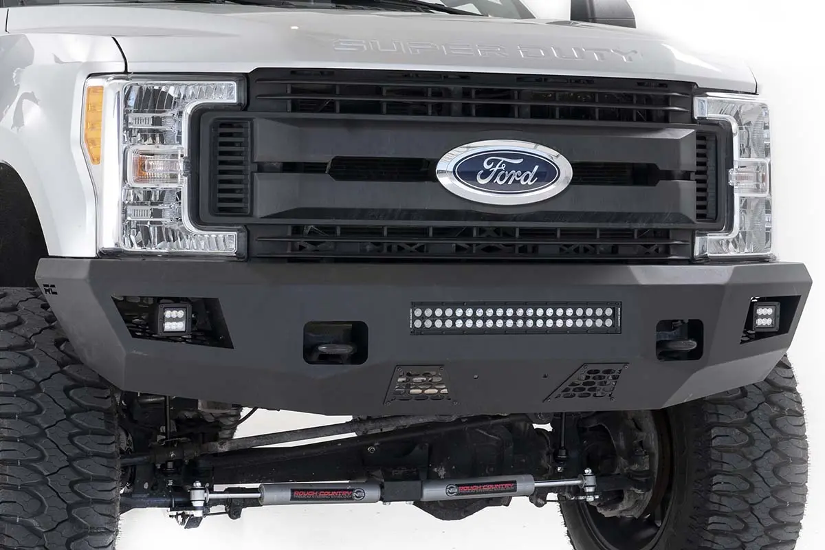 10787  -  Front Bumper - Ford F-250/F-350 Super Duty 2Wd/4Wd (2017-2022) 1