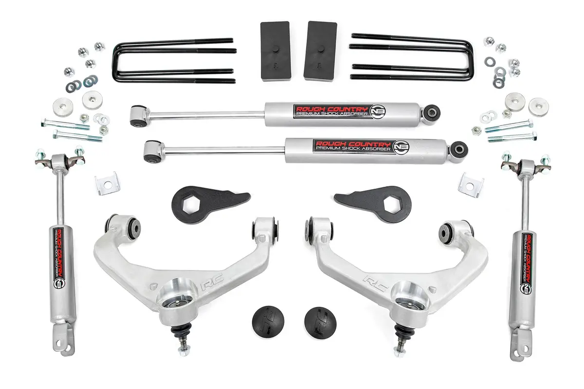 97530  -  3.5 Inch Lift Kit - W/ Overloads - Chevy/Gmc 2500Hd/3500Hd (11-19) 1