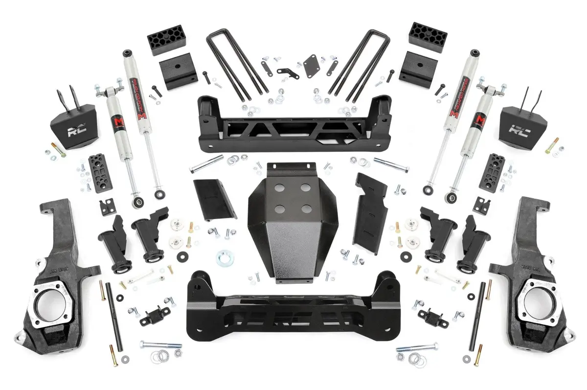 10340  -  5 Inch Lift Kit - Torsion Drop - M1 - Chevy/Gmc 2500Hd/3500Hd (11-19) 1