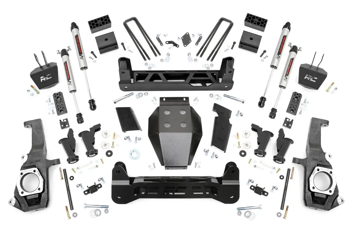 10370  -  5 Inch Lift Kit - Torsion Drop - V2 - Chevy/Gmc 2500Hd/3500Hd (11-19) 1