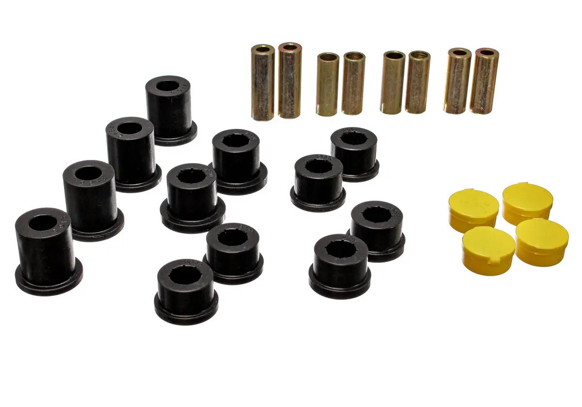 11.3105G  -  Control Arm Bushing Set; Black; Front; Performance Polyurethane; 1