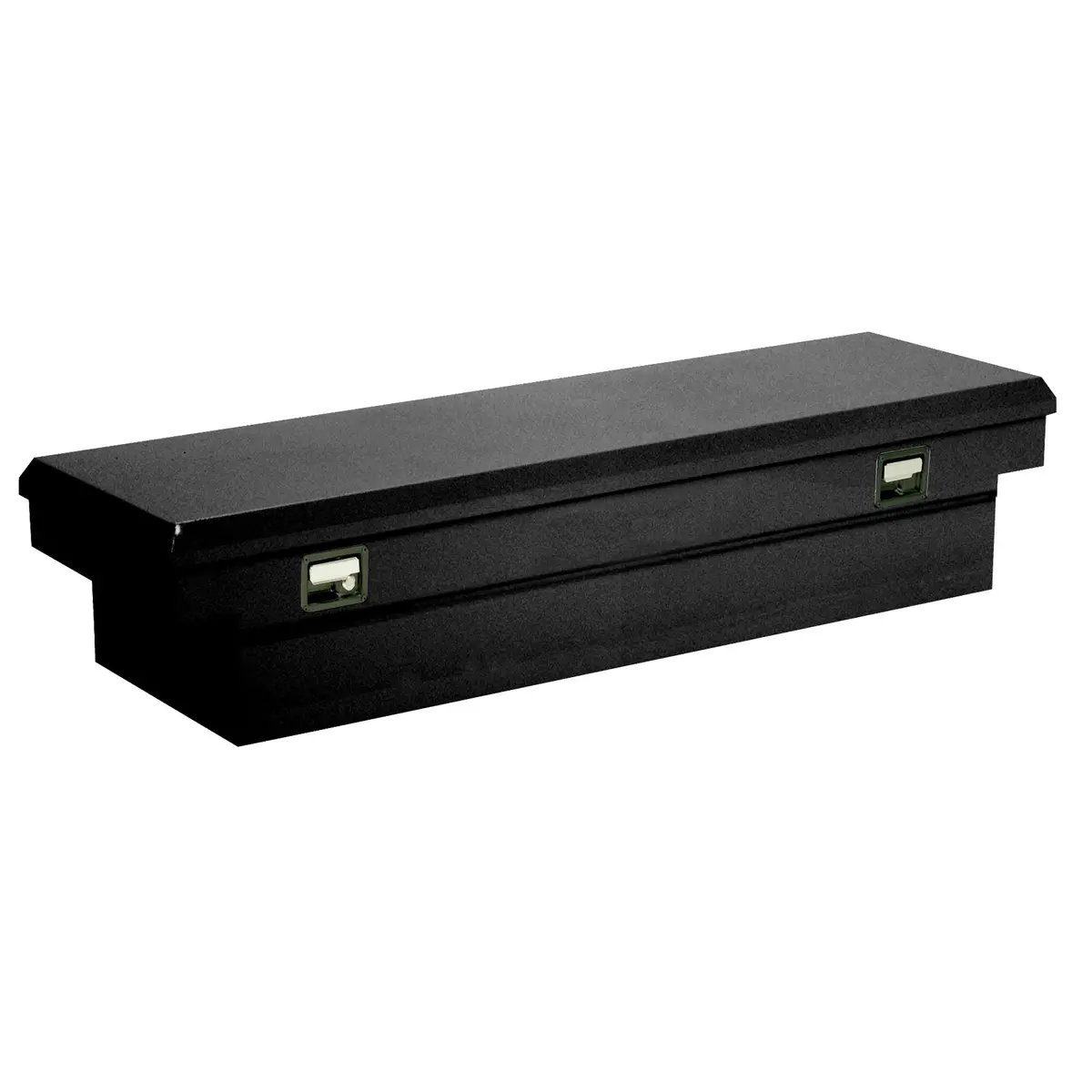 110702S  -  Crsovr Std Sgl Lid Smooth Gloss Black Steel 70.25X20.5X17 1