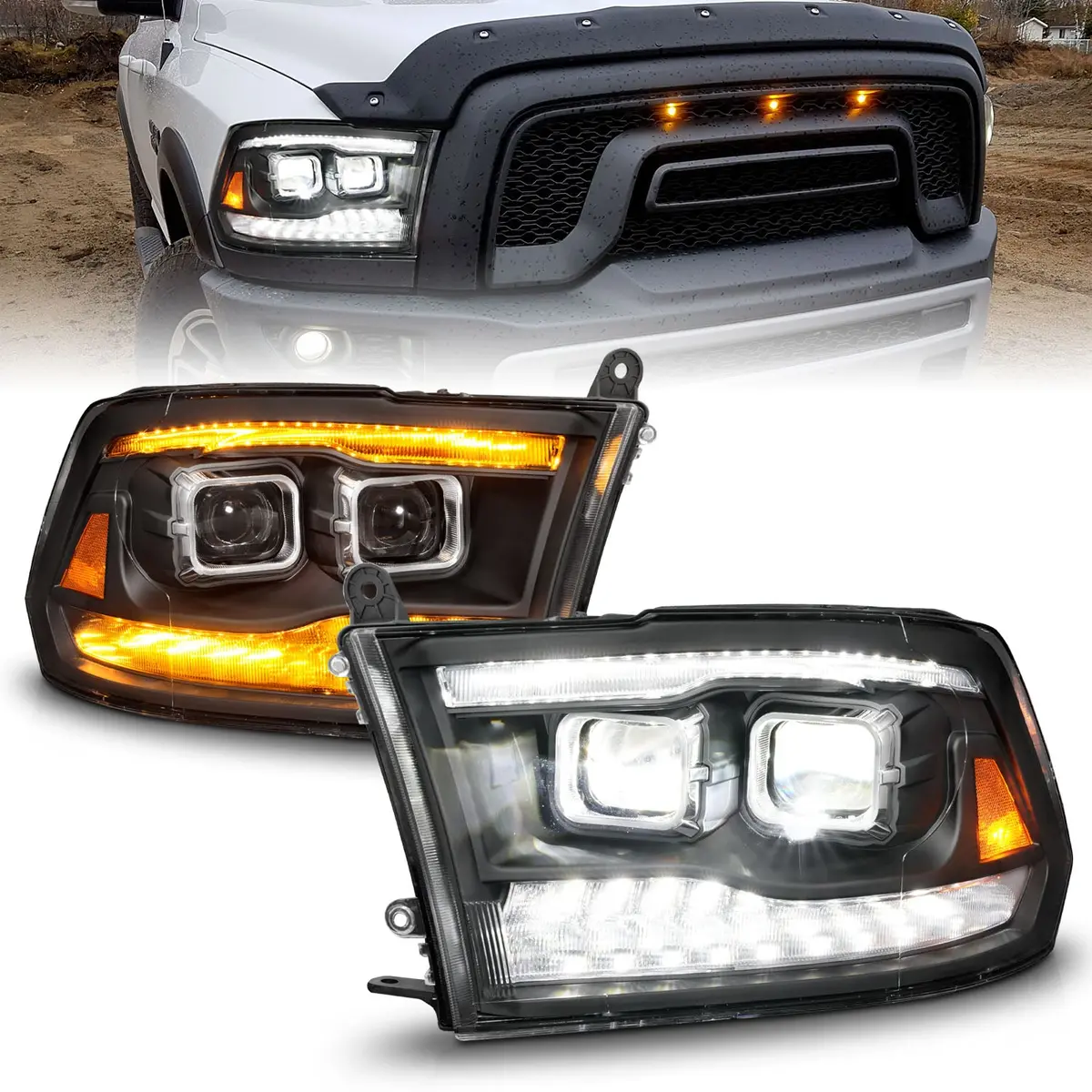 111595  -  Led Projector Headlight 1