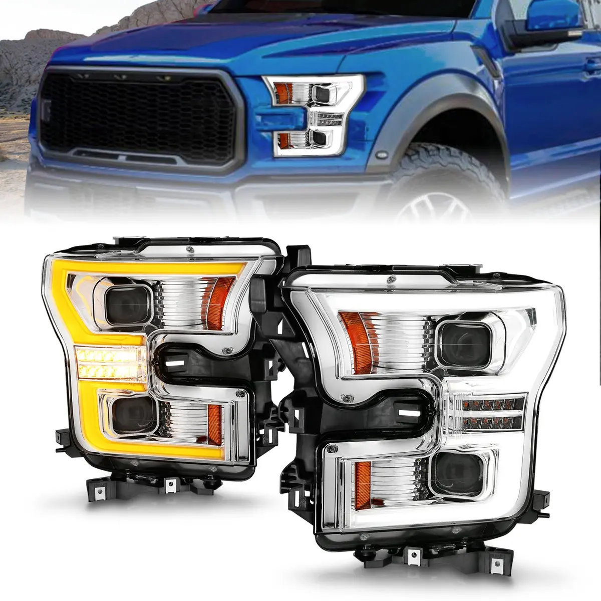 111605  -  Led Projector Headlight 1