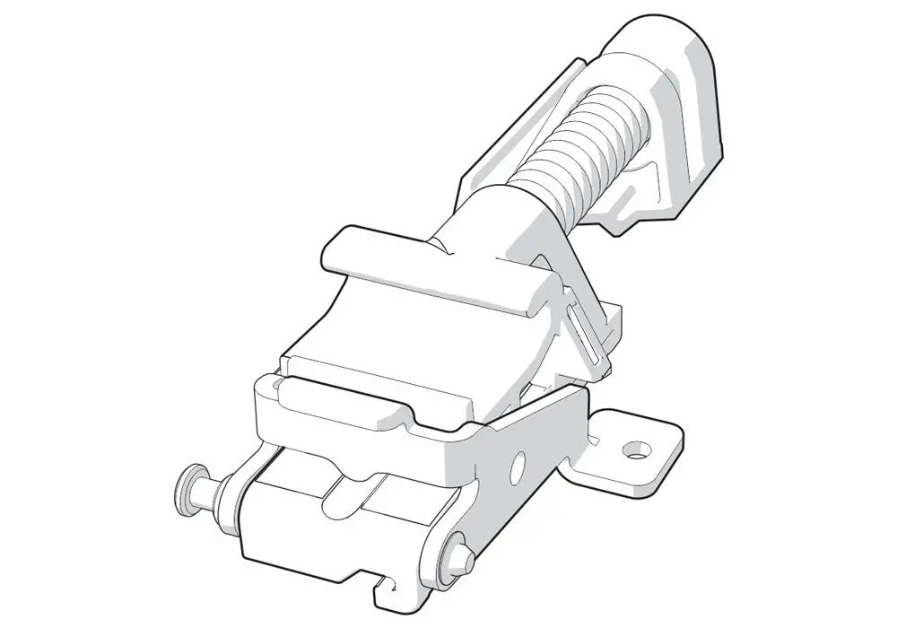 1117755  -  Latch Kit - For Kits Mfg After 4/25/11 - Truxport 1