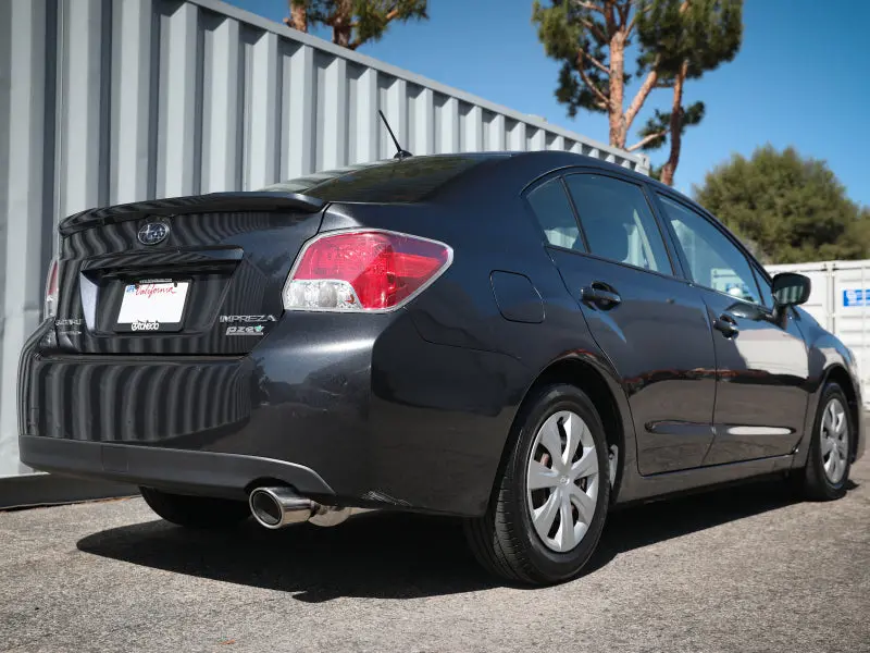 Afe Power Takeda 12-16 Subaru Impreza 2.0L 2.5In 304Ss Cb Exhaust W/ Polished Tips 2