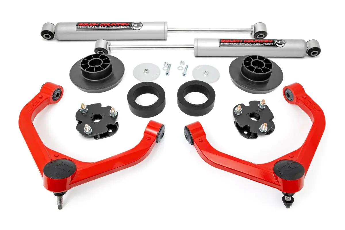 31230Red  -  3 Inch Lift Kit - N3 - Ram 1500 4Wd (2012-2018 & Classic) 1