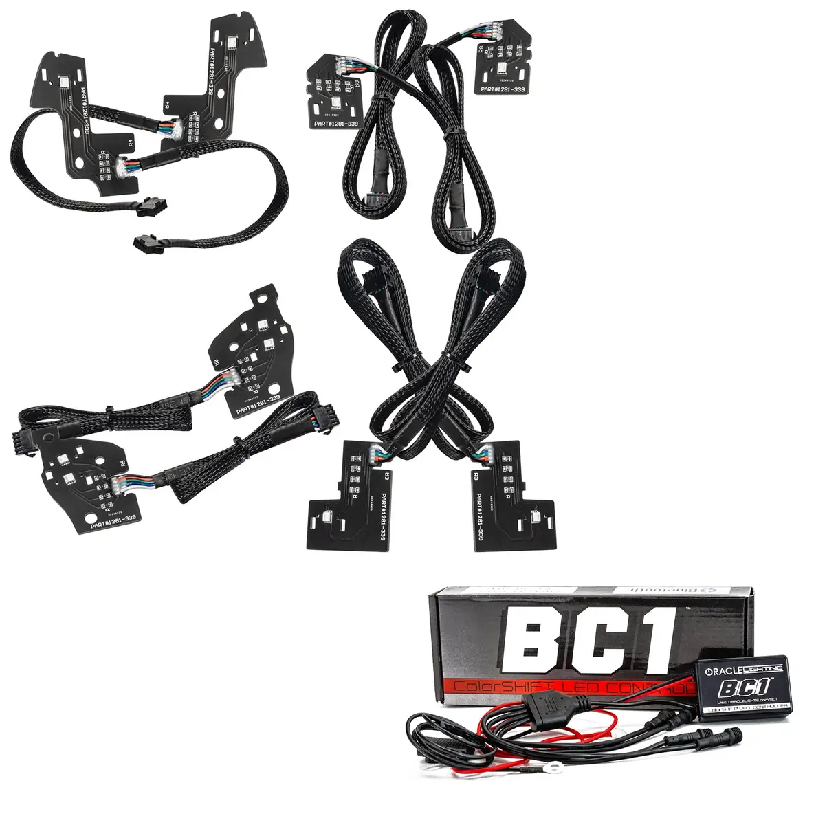 1281-335  -  2019-2020 Dodge Ram Oracle Rgbw Headlight Drl Upgrade Kit 1