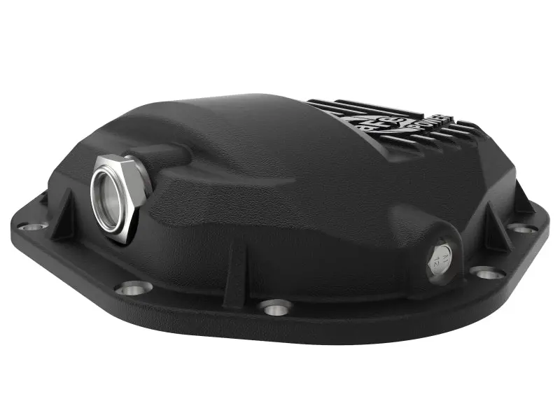 Afe Pro Series Dana 60 Front Differential Cover Black W/ Machined Fins 17-20 Ford Trucks (Dana 60) 2