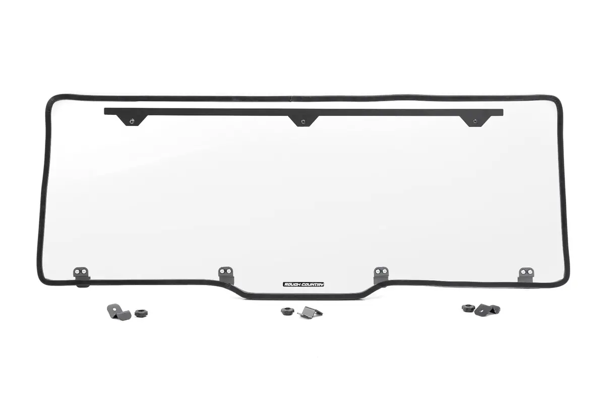 98132012  -  Rear Panel - Scratch Resistant - Polaris Ranger Xp 1000 1