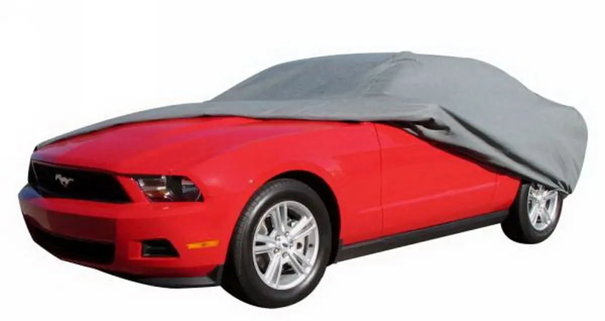 1305  -  Easy Fit Car Cover, 4 Layer; 16' 1" To 17' Vehicle Lgth; Incl. Lock, Cable, Bag 1