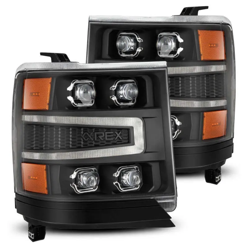 880237  -  Led Projector Headlights In Black 1