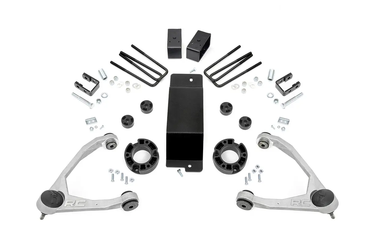 18901  -  3.5 Inch Lift Kit - Mag-Ride - Alu/Cast Steel - Gmc Sierra 1500 Denali (14-16) 1